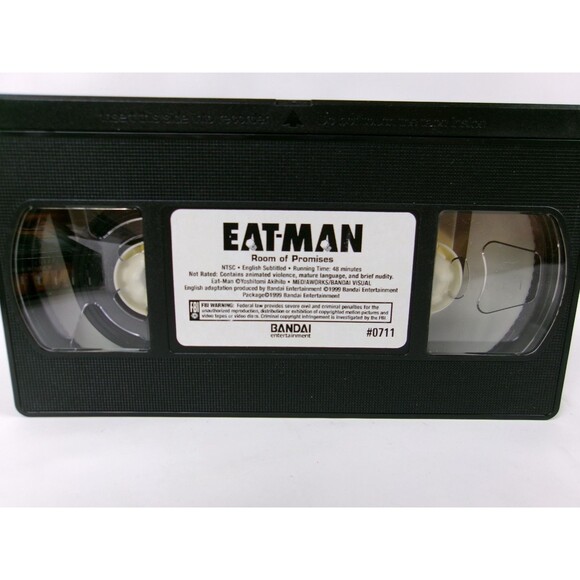 Eat-Man Room of Promises VHS Anime Bandai Episodes 3 4 English Subtitles 1999 - Picture 2 of 3